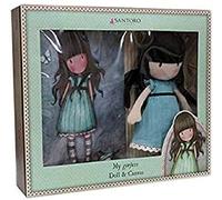 CYP BRANDS Gorjuss CK-12T-G Set de Regalo Muñeca y Lienzo, I Stole Your Heart