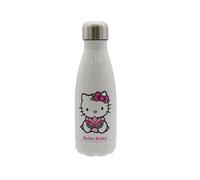 CyP Brands- Hello Kitty, Sanrio, Botella, Botella de Agua, Bidón, Cantimplora, Horóscopo, Virgo, 550 ml, Color Blanco, Producto Oficial