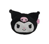 CyP Brands- Hello Kitty, Sanrio, Monedero, Bolsito, Figura con Relieve, Cara Hello Kitty, Peluche, Color Blanco, Producto Ofiicial