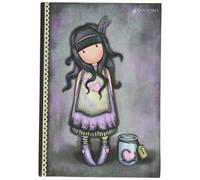 CYP Brands - Joyero Gorjuss Jear of Hearts, Formato Libro, Color Púrpura, 15x5x10 cm