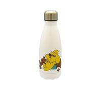 CYP BRANDS- Mikecrack- Botella de agua de acero, Bidón, Cantimplora, Cierre Hermético, 550 ml, Color blanco, Producto Oficial