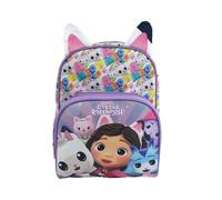 CyP Brands-Gabby, Mochila, Preescolar, Material Escolar, Backpack, Bolso infantil, Color morado, Producto Oficial