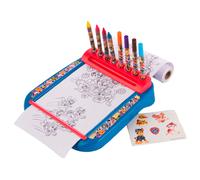 Cyp brands- paw patrol, estación portátil de dibujo roll & go, activ