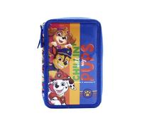 CyP Brands- Paw Patrol, Estuche Triple, Patrulla Canina, Material Escolar, Plumier de tres pisos. Multicolor, Producto Oficial
