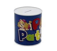 CyP Brands Paw Patrol- Hucha, Cubilete, Hucha Termo sellada, Ahorro, Monedas y Billetes, Multicolor, Producto Oficial