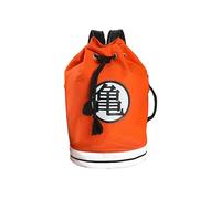 CYPBRANDS Dragon Ball - Petate, con Asas y Compartimentos Interiores, Diseño Goku, Color Rojo y Negro, Producto Oficial, Talla única, MP-11-DB