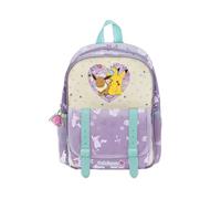 CyP Brands- Pokémon, Mochila, Bolsos, Material Escolar, Backpack Color Morado, Producto Oficial