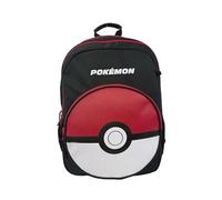 CyP Brands-Pokémon-Mochila escolar, Mochila, Material escolar, Backpack, Pokeball, Producto Oficial