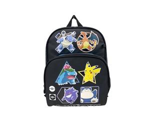 CyP Brands- Pokémon- Mochila Infantil, Mochila escolar, Preescolar, Medidas 30 cm, Material Escolar, Backpack, Eeve, Color Negro, Producto Oficial
