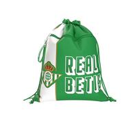 CYPBRANDS CyP Brands-Real Betis Balompié- Mochila saco, Cuerdas, Bolsa, Extraescolares, Saco, Color verde, Producto oficial