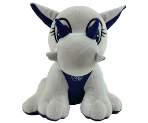 Cyp brands- real madrid, muñeco de peluche, dragón, 25 cm, color bla