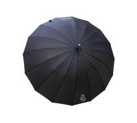 CyP Brands-Real Madrid, Paraguas, Adulto, Umbrella, 16 varillas, Color Negro, Producto Oficial