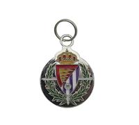 CyP Brands- Real Valladolid, Chapa Identificativa, Accesorios para Mascotas, Color Plata, Producto Oficial
