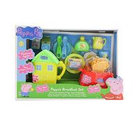 Peppa Pig, Set de Desayuno Peppa Pig, Tetera y Tostadora Incluida, Juguete para Niños, (CyP Brands)