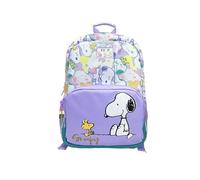CYPBRANDS CyP Brands-Snoopy, Mochila, Mochila adaptable a carro, Mochila Escolar, Multicolor, Producto Oficial