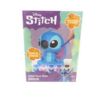 CyP Brands- Stitch, Figura de Escayola para Pintar, Manualidades para Niños, Incluye Pinturas y Pincel, Actividad Creativa, Licencia Oficial, Regalo O