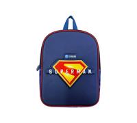 CyP Brands- Superman, Mochila Infantil, Mochila escolar, Medidas 30 cm, Material Escolar, Backpack, Color Azul, Producto Oficial