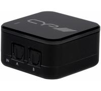 CYP Conmutador Óptico Digital de Audio TOSlink de 2 Vías