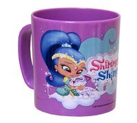CYP Imports MG-03-SS Taza microondas, diseño Shimmer and Shine, Cerámica, Multicolor, 15x5x10 cm