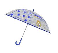 CYP PARAGUAS MANUAL INFANTIL 48 CM TRANSPARENTE REAL MADRID ACCESORIOS 85x68x85 Cms.