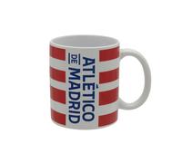 CyP Brands Taza cerámica Atlético de Madrid – Producto oficial, color blanco