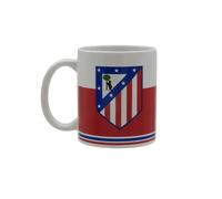 CYPBRANDS Atlético de Madrid, Taza, Taza Cerámica, Desayunos, Menaje, Tazas Originales, Color Blanco, Producto Oficial
