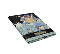 CYPBRANDS 0, Carpeta Solapas Pokémon Squirtle Unisex Niños, Negro (Black), 0