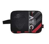 CYPBRANDS CyP Brands-Athletic Club, Neceser, Bolsa de aseo, Portatodo, Fútbol,Color Negro, Producto Oficial