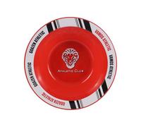 CyP Brands- Athletic Club, Set de platos y vaso, Excursión, Camping, Menaje, Bol, Color Rojo, Producto Oficial