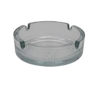CYPBRANDS Atlético de Madrid, Cenicero, Recipiente para ceniza, Diseño Elegante para Hogar, Transparente, Producto Oficial