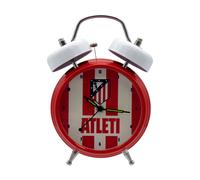 CyP Brands- Atlético de Madrid, Reloj Despertador, Himno Musical, Reloj musical, Color Rojo, Producto oficial