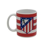 CYPBRANDS Atlético de Madrid, Taza, Taza Cerámica, Desayunos, Menaje, Tazas Originales, Color Blanco, Producto Oficial