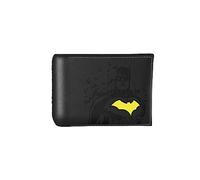 CYPBRANDS Batman Billetera Premium, Cartera Unisex niños, Negro, Normal