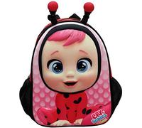 CYPBRANDS Bebés Llorones Mc-201-cr Infantil Lady, Mochila Unisex Niños, Rojo, Talla Única