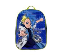 CYPBRANDS- Beyblade,Mochila, Bolsa, Material escolar, Complementos, Color Azul, Producto oficial