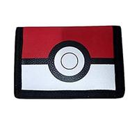 CYPBRANDS Billetera Pokémon Pokeball, material escolar, unisex niños, blanco, única