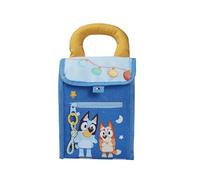 CYPBRANDS- Bluey, Bolsa de Merienda, Con Asas, Sostenible, Reciclable, Multicolor, Producto Oficial
