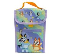 CyP Brands- Bluey, Bolsa Merienda, Bolso, Tartera, Lonchera, Fiambrera, Táper, Color Azul, Producto Oficial