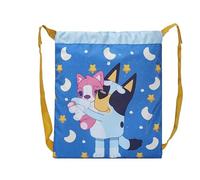 CYPBRANDS- Bluey, Mochila, Preescolar, Material Escolar, Mochila Saco, Bolsa con Cuerdas,Bolsa, Dreams, Multicolor, Producto Oficial