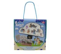 Cypbrands bluey set de colorear con lienzo, pegatinas, scratch art y p