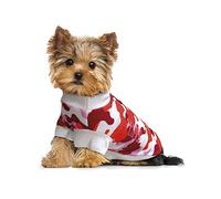 CYPBRANDS Chic & Love SU-02M-LC Sudadera, Forro Polar para Perro, Talla M