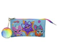 CYPBRANDS CyP Brands-Furby, Estuche, Portatodo, Material Escolar, Multicolor, Producto Oficial