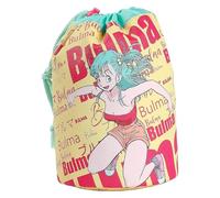 CYPBRANDS Dragon Ball - Neceser, Diseño Bulma, con Compartimentos Interiores, Cierre Seguro, Color Amarillo y Azul, Producto Oficial (CyP Brands)