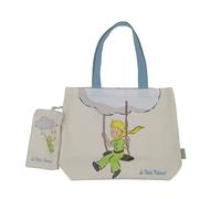 CYPBRANDS El Principito- Bolso, Monedero, Bolsos y complementos, El Principito, Little Prince, Color Beige, Producto Oficial