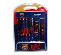 CyP Brands- FC Barcelona, Set de Papeleria, Estuche, Barça, Multicolor, Producto Oficial