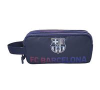 CYPBRANDS- FC Barcelona- Estuche, Portatodo, Material Escolar, Color Blaugrana, Barça, Mes Que un Club, Producto Oficial