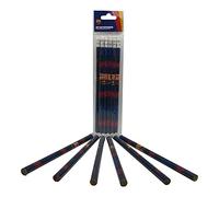 CYPBRANDS FC BARCELONA - Juego de 6 Lápices con Goma, Material Escolar para Niños, Detalles del FC Barcelona, Regalos, Producto Oficial