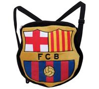 CYPBRANDS FC Barcelona, Mochila Juvenil, Diseño del Escudo, con Asas Regulables, Accesorio Escolar, para Niños, Multicolor