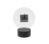 CYPBRANDS- FC Barcelona, Reloj, Despertador, Metacrilato, Despertador con Luz, Transparente, Producto Oficial