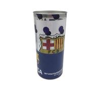 CyP Brands Set de dibujo FC Barcelona con hucha, pinturas, hojas y pegatinas - Producto oficial
